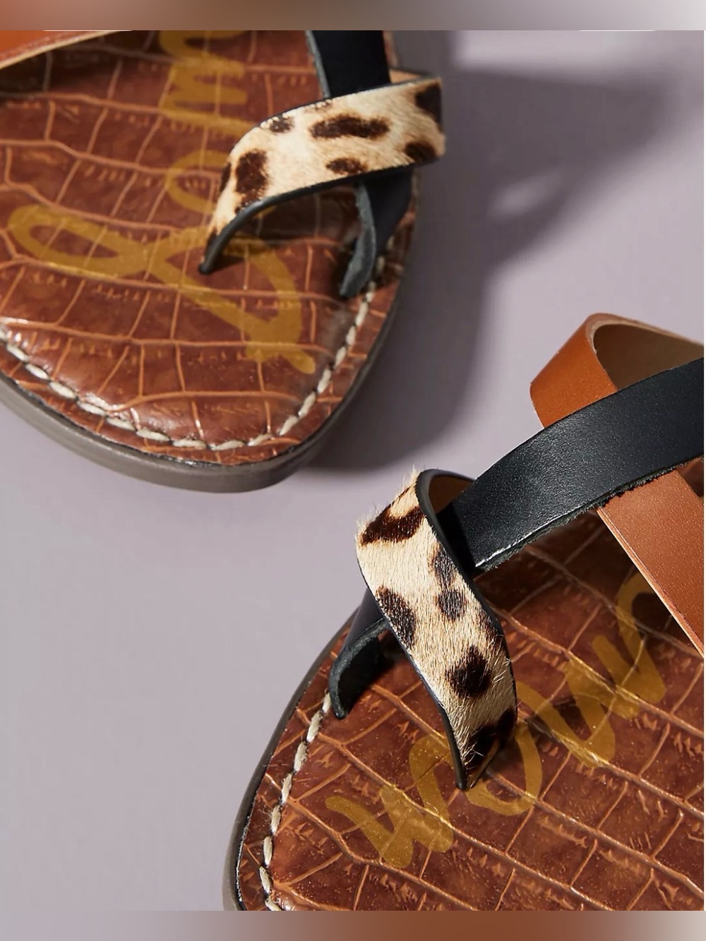 Sam Edelman Gladis Sandals Strappy Leopard print - Picture 3 of 9